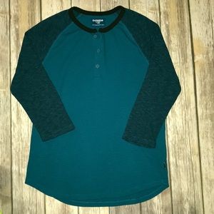Express 3/4 Henley